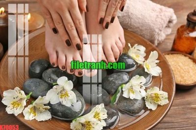 File gốc File gốc in tranh nền tường tổng hợp K70053 (in tráng gương) ốp tường