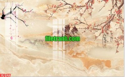 File tranh ảnh gốc File gốc in tranh nền tường tổng hợp K70127 dùng cho in khổ lớn