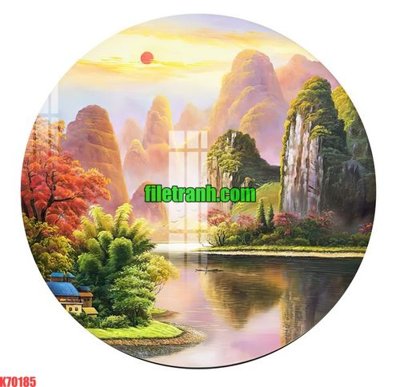 Mua file tranh gốc File gốc in tranh nền tường tổng hợp K70185 tại Filetranh.com