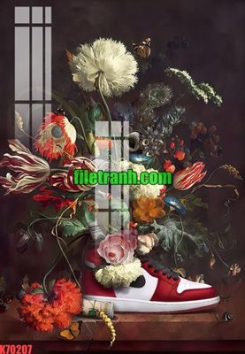 File tranh File gốc in tranh nền tường tổng hợp K70207 (bản gốc) in canvas