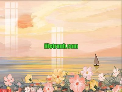 File gốc File gốc in tranh nền tường tổng hợp K70244 (ảnh chi tiết) để in ấn