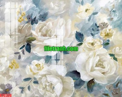 File gốc File gốc in tranh nền tường tổng hợp K70338 (in mica) làm quà tặng