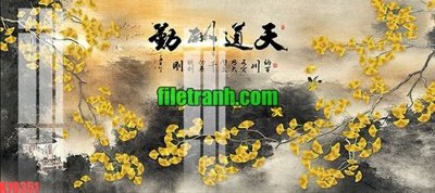 Download file gốc File gốc in tranh nền tường tổng hợp K70351 (in mica) trong suốt