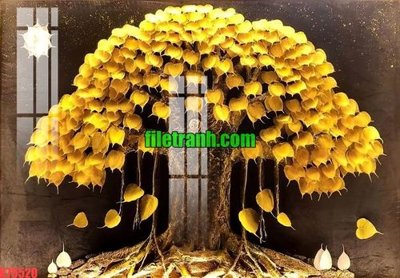 File gốc File gốc in tranh nền tường tổng hợp K70520 (in mica) làm quà tặng