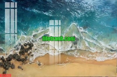 File in mica File gốc in tranh nền tường tổng hợp K70529 (bản gốc) sắc sảo