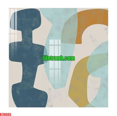 File tranh File gốc in tranh nền tường tổng hợp K70605 (gốc) in trên kính