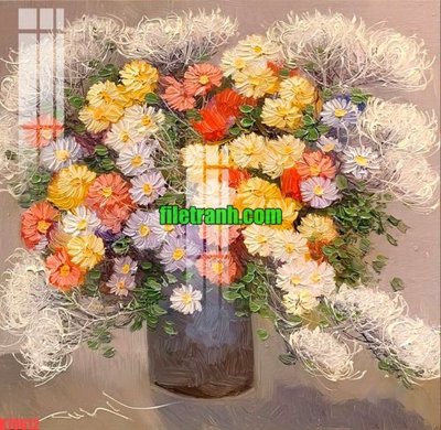 File tranh File gốc in tranh nền tường tổng hợp K70612 (gốc) in film