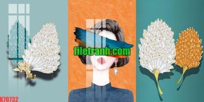 File PSD File gốc in tranh nền tường tổng hợp K70732 (gốc) cho designer