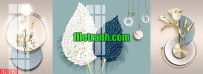 File tranh File gốc in tranh nền tường tổng hợp K70870 (bản gốc) treo tường