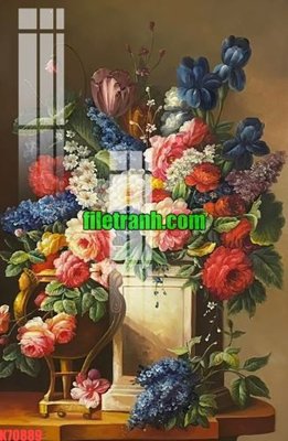 Hình ảnh file gốc File gốc in tranh nền tường tổng hợp K70889 cho in UV