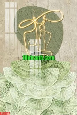 Tải file tranh File gốc in tranh nền tường tổng hợp K70917 (ảnh gốc) ngay