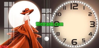 File tranh gốc PSD File gốc in tranh nền tường tổng hợp K71037 còn nguyên layer