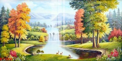 File tranh in tráng gương File gốc in tranh tổng hợp K7104 (siêu nét)