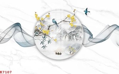 File in trần File gốc in tranh tổng hợp K7107 (file gốc) xuyên sáng