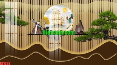 File in ấn File gốc in tranh nền tường tổng hợp K71232 (bản gốc) chất lượng cao