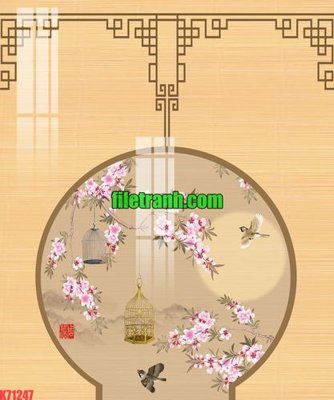 File PSD File gốc in tranh nền tường tổng hợp K71247 (gốc) cho designer