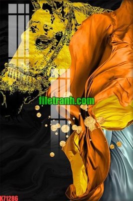 Hình ảnh file gốc in lụa File gốc in tranh nền tường tổng hợp K71286