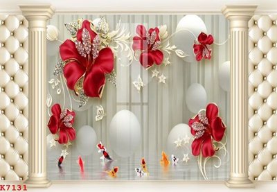 Tải file File gốc in tranh tổng hợp K7131 (gốc) chủ đề phong thủy