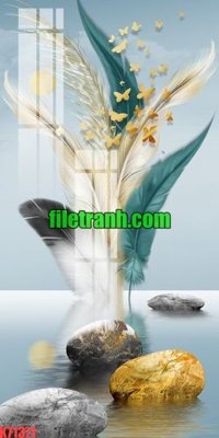 Tải file File gốc in tranh nền tường tổng hợp K71371 (ảnh gốc) in tráng gương