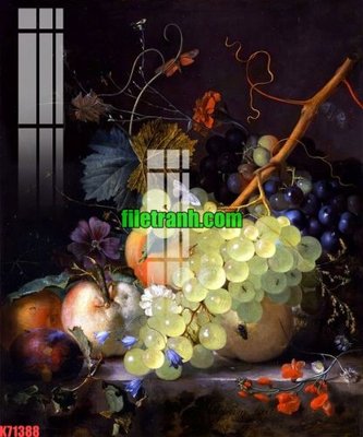 File gốc in ấn File gốc in tranh nền tường tổng hợp K71388 chất lượng vượt trội