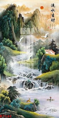 File gốc File gốc in tranh tổng hợp K7148 (in lụa) chi tiết cao