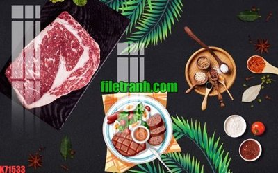 File tranh File gốc in tranh nền tường tổng hợp K71533 (gốc) in backlit film