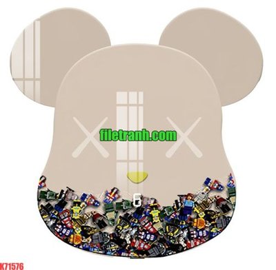 File PSD File gốc in tranh nền tường tổng hợp K71576 (bản gốc) độ phân giải cao