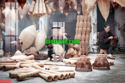 File gốc File gốc in tranh nền tường tổng hợp K71604 (in tráng gương) hiện đại