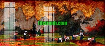 File ảnh File gốc in tranh nền tường tổng hợp K71703 (gốc) in standee