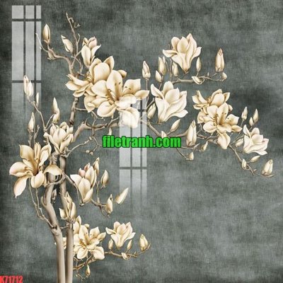 File gốc in ấn File gốc in tranh nền tường tổng hợp K71712 chất lượng vượt trội