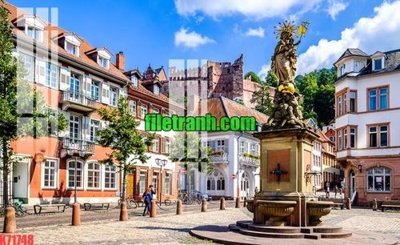 File in trần File gốc in tranh nền tường tổng hợp K71748 (file gốc) hoa văn 3D