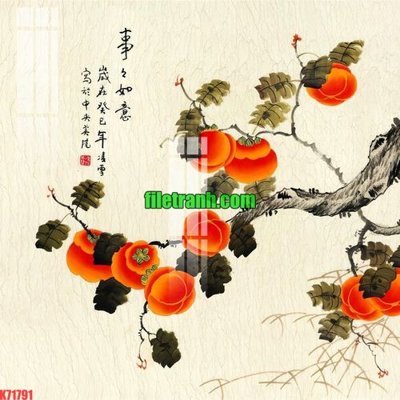 File in trần File gốc in tranh nền tường tổng hợp K71791 (file gốc) xuyên sáng