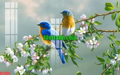 File in trần File gốc in tranh nền tường tổng hợp K71795 (file gốc) phong thủy