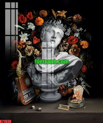 Ảnh mô tả file gốc in mica File gốc in tranh nền tường tổng hợp K71930