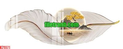 File tranh gốc File gốc in tranh nền tường tổng hợp K71971 (bản đẹp) độc quyền