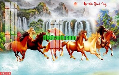 File PSD File gốc in tranh nền tường tổng hợp K72092 (bản gốc) chất lượng nhất