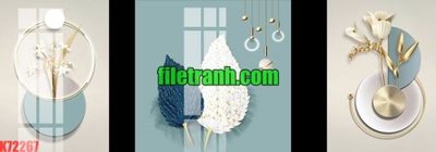 Download file gốc File gốc in tranh nền tường tổng hợp K72267 (in lụa) nghệ thuật