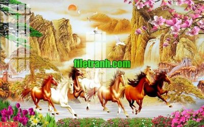 File tranh File gốc in tranh nền tường tổng hợp K72297 (ảnh gốc) in trần xuyên sáng