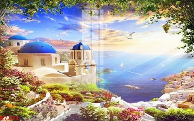 File tranh in tráng gương File gốc in tranh tổng hợp K7231 (siêu nét)