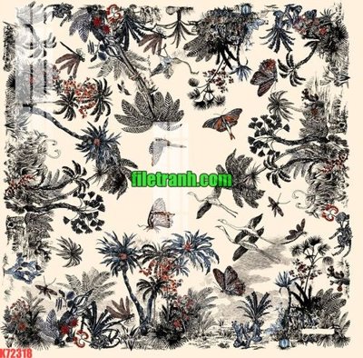 File tranh File gốc in tranh nền tường tổng hợp K72318 (gốc) chủ đề trừu tượng