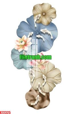 File tranh gốc File gốc in tranh nền tường tổng hợp K72325 (bản quyền) file PSD