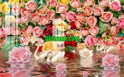 Tải file File gốc in tranh nền tường tổng hợp K72353 (gốc) chủ đề phong thủy