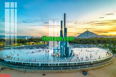 File gốc File gốc in tranh nền tường tổng hợp K72462 (in tráng gương) hiện đại