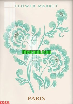 File ảnh File gốc in tranh nền tường tổng hợp K72624 (gốc) in decal dán tường