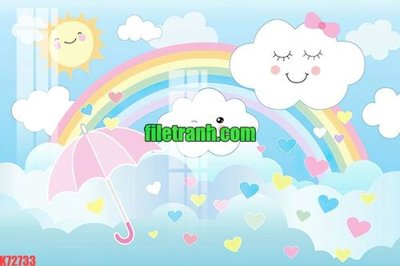 File tranh File gốc in tranh nền tường tổng hợp K72733 (bản gốc) trang trí văn phòng