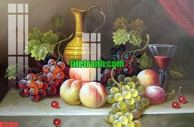 File gốc File gốc in tranh nền tường tổng hợp K72920 (cho in 3D) độc đáo