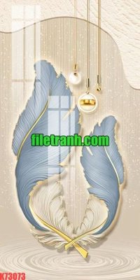 File gốc File gốc in tranh nền tường tổng hợp K73073 (in lụa) tranh mã đáo
