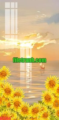 Hình ảnh file gốc in trần nhà File gốc in tranh nền tường tổng hợp K73156