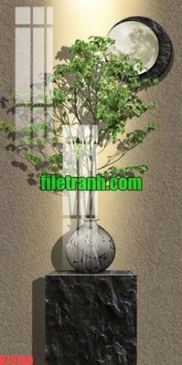 File in trần File gốc in tranh nền tường tổng hợp K73160 (bản gốc) trời sao