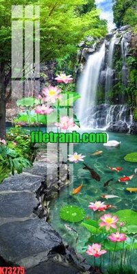 File in mica File gốc in tranh nền tường tổng hợp K73275 (bản gốc) sắc sảo